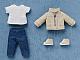 GOOD SMILE COMPANY (GSC) Nendoroid Doll Oyofuku Set Riders Jacket (Ivory) gallery thumbnail