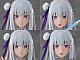 KADOKAWA Re:Zero -Starting Life in Another World- KADOKAWA PLASTIC MODEL SERIES Emilia DX Ver. Plastic Kit gallery thumbnail