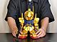 PLEX Jumbo Soft Vinyl Figure SD MSN-00100 SD Hyaku-Shiki Gentei Gold Version gallery thumbnail