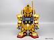 PLEX Jumbo Soft Vinyl Figure SD MSN-00100 SD Hyaku-Shiki Gentei Gold Version gallery thumbnail