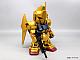 PLEX Jumbo Soft Vinyl Figure SD MSN-00100 SD Hyaku-Shiki Gentei Gold Version gallery thumbnail