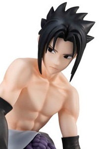 MegaHouse G.E.M. Series NARUTO Shippuden Tenohira Sasuke Plastic Figure