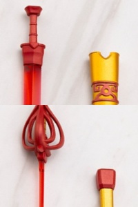 KOTOBUKIYA M.S.G. Modeling Support Goods Virtuous Style 09 Sword Set B Flame Light Ver. Plastic Kit