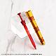 KOTOBUKIYA M.S.G. Modeling Support Goods Virtuous Style 09 Sword Set B Flame Light Ver. Plastic Kit gallery thumbnail