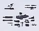 GOOD SMILE COMPANY (GSC) TITANOMACHA MODEROID Weapon Set 01 from TITANOMACHA SIDE:CE Plastic Kit gallery thumbnail