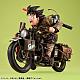 MegaHouse Desktop Real McCoy EX Dragon Ball Z Son Goku & Bike Plastic Figure gallery thumbnail