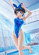 AMAKUNI Swimsuit Silhouette Kanojo, Okarishimasu Sarashina Ruka Kyouei Mizugi Ver. 1/7 Plastic Figure gallery thumbnail