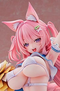 NOCTURNUS Kemomimi Cheer Girl Illustration by Yatanuki Kei 1/5.5 Plastic Figure