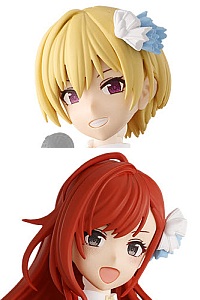 BANDAI SPIRITS 30MS Option Hair Style & Face Parts Set (Saijo Juri / Arisugawa Natsuha) Plastic Kit