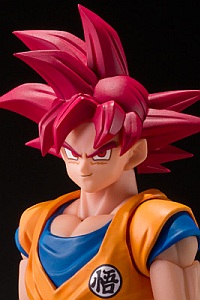 BANDAI SPIRITS S.H.Figuarts Super Saiyan God Son Goku <Kami no Ki o Matoishi Sugata>