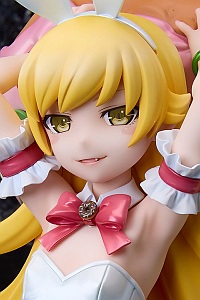 A.DIMENSION Monogatari Series Oshino Shinobu Shiro Bunny Ver. 1/4 Plastic Figure