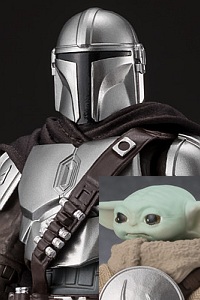 BANDAI SPIRITS S.H.Figuarts Mandalorian & Grogu (STAR WARS: The Mandalorian and Grogu)