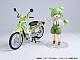 PLUM PMOA Tohoku Zunko Zundamon Project NEXT Honda Super Cub (Zundamon Edition) 1/12 Plastic Kit gallery thumbnail