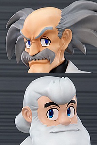 KOTOBUKIYA Rockman Series OSHI WORKS Dr. Wily & Dr. Light Plastic Figure