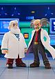 KOTOBUKIYA Rockman Series OSHI WORKS Dr. Wily & Dr. Light Plastic Figure gallery thumbnail