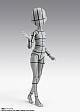 BANDAI SPIRITS S.H.Figuarts Body-chan -Sugimori Ken- Edition Wireframe (Gray Color Ver.) gallery thumbnail