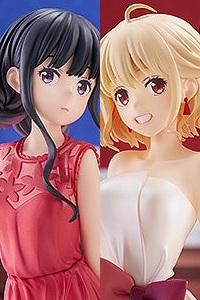 GOOD SMILE COMPANY (GSC) Lycoris Recoil POP UP PARADE Nishikigi Chisato & Inoue Takina After Party! Ver. L size Plastic Figure
