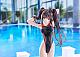 AMAKUNI Date A Live V Swimsuit Silhouette Tokisaki Kurumi Kyouei Mizugi Ver. 1/7 Plastic Figure gallery thumbnail