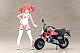 KOTOBUKIYA Megami Device PUNI MOFU Racing Mao with Honda Z50J-1 Monkey 1/1 Plastic Kit gallery thumbnail
