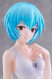 WAVE Evangelion Shin Gekijoban POP UP PARADE BEACH QUEENS Ayanami Rei [One-piece style] L size Plastic Figure