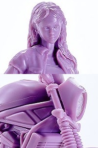 MAX FACTORY PLAMAX MF-101 Rider's portrait Honda Rebel 1100 Lavender 1/20 Plastic Kit