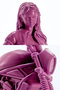 MAX FACTORY PLAMAX MF-101 Rider's portrait Honda Rebel 1100 Wine-red 1/20 Plastic Kit