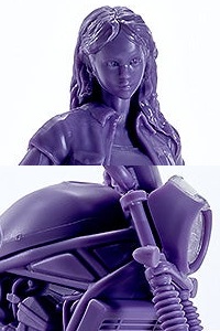 MAX FACTORY PLAMAX MF-101 Rider's portrait Honda Rebel 1100 Navy 1/20 Plastic Kit