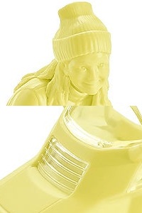 MAX FACTORY PLAMAX MF-102 Rider's portrait Honda Fusion Custard 1/20 Plastic Kit