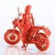 MAX FACTORY PLAMAX MF-103 Rider's portrait Honda FTR 223 Red 1/20 Plastic Kit gallery thumbnail