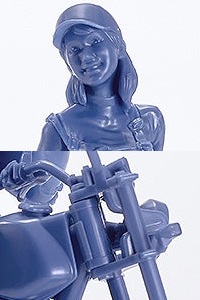 MAX FACTORY PLAMAX MF-103 Rider's portrait Honda FTR 223 Blue 1/20 Plastic Kit