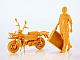 MAX FACTORY PLAMAX MF-104 Rider's portrait Honda MOTRA Yellow 1/20 Plastic Kit gallery thumbnail