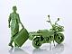 MAX FACTORY PLAMAX MF-104 Rider's portrait Honda MOTRA Green 1/20 Plastic Kit gallery thumbnail