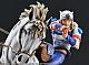 MEDICOS ENTERTAINMENT Chozo Art Collection Anime JoJo's Bizarre Adventure Part.VII Steel Ball Run Johnny Joestar & Slow Dancer Plastic Figure gallery thumbnail