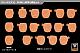 KOTOBUKIYA Megami Device M.S.G 10 Face Set for PUNI MOFU 01 Skin Colour E 1/1 Plastic Kit gallery thumbnail
