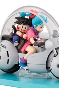 MegaHouse DESKTOP REAL McCOY 06 Dragon Ball 06 Son Goku & Bulma -Gentei Fukkoku Shiyou-ban- Plastic Figure