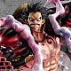 MegaHouse Portrait.Of.Pirates ONE PIECE SA-MAXIMUM Monkey D. Luffy Gear 4 Hazumu Otoko 10th LIMITED Ver. Plastic Figure gallery thumbnail