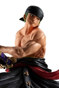 MegaHouse WALLSTAR ONE PIECE Roronoa Zoro Plastic Figure MegaHouse WALLSTAR ONE PIECE Roronoa Zoro Plastic Figure