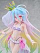 FuRyu No Game No Life TENITOL TALL Shiro Mizugi Dress Ver. Plastic Figure gallery thumbnail