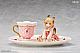 RIBOSE DLC Series Tea Time Cats Orange Cat Plastic Figure gallery thumbnail