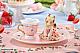 RIBOSE DLC Series Tea Time Cats Orange Cat Plastic Figure gallery thumbnail