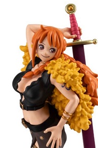MegaHouse WALLSTAR ONE PIECE Nami (Elbaph-hen) Plastic Figure
