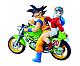 MegaHouse DESKTOP REAL McCOY Dragon Ball Z 05 Son Goku & Chi-Chi -Gentei Fukkoku Shiyou-ban- Plastic Figure gallery thumbnail