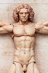 FREEing Table Museum figma Vitruvian Man (Re-release)
